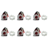Mad Beauty Rocky Horror Show String of Pearls Bath Fizzers 8 x 20g Pack of 6