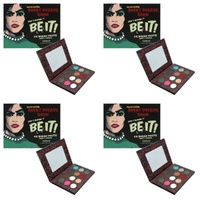 Mad Beauty Rocky Horror Show Don't Dream It Be It Eyeshadow Palette 12 x 2.5g Pack of 4