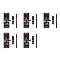 Mad Beauty Rocky Horror Show Don't Dream It Be It Lip Kit Lipstick and Lip Liner Bundle of 5