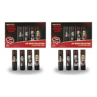 Mad Beauty Rocky Horror Show Lip Balm Collection 4 x 4g Bundle of 2