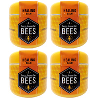 A Buzz From The Bees Healing Balm 50g Natural Australian Skin Repair 4 Pack