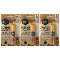 A Buzz From The Bees Jarrah Honey Lip Balm 4.5g 3 Pack Natural AU Made