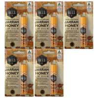 A Buzz From The Bees Jarrah Honey Lip Balm 4.5g Pack of 5 AU Made Natural