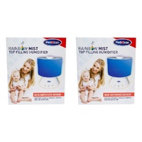 MEDESCAN Rainbow Mist Top Filling Humidifier Pack of 2