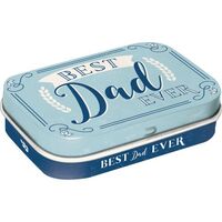 Nostalgic Art Best Dad Ever Novelty Mint Tin Box With Mints 34g