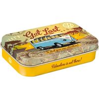 Nostalgic Art VW Bulli Let's Get Lost Pills Novelty Mint Tin Box XL With Mints 80g