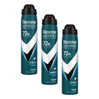 Rexona Advanced Protection 72H Ice Fresh Antiperspirant 220mL Pack of 3