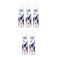 Rexona Advanced Protection 72H Invisible Dry Pure Antiperspirant 220mL Pack of 5