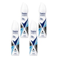 Rexona Advanced Protection 72H Invisible Dry Fresh Antiperspirant Pack of 4
