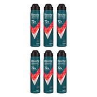 Rexona Advanced Protection 72H Sport Antiperspirant 220mL Pack of 6
