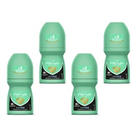 Mitchum Women Invisible Roll-On 48HR Clear Fresh 50mL Pack of 4