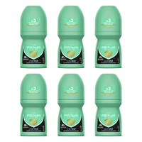 Mitchum Women Invisible Roll-On 48HR Clear Fresh 50mL Pack of 6
