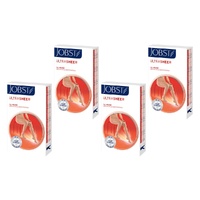 JOBST UltraSheer Knee High Closed Toe Natural Small 15-20mmHg Pack of 4