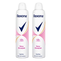 Rexona Antiperspirant Aerosol Deodorant Sexy Bouquet 250mL Pack of 2