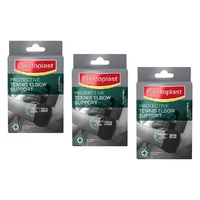 Elastoplast Sport Tennis Elbow Support Black Pack of 3