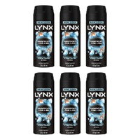 Lynx Deodorant Aerosol Anarchy 165mL Pack of 6