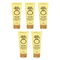Sun Bum Face Lotion SPF50+ 88mL Pack of 5