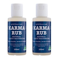 Karma Rub Liquid Magnesium 100mL Pack of 2