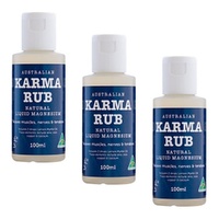 Karma Rub Liquid Magnesium 100mL Pack of 3