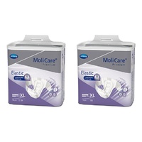 MoliCare Premium Elastic Slip Size Extra Large 14 Pack x 4 Bundle of 2
