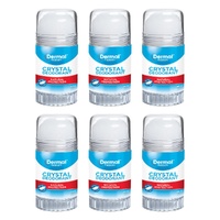 Dermal Therapy Crystal Deodorant Roll On 120g Pack of 6