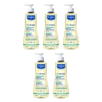 Mustela Stelatopia Cleansing Oil for Eczema-Prone Skin 500mL Pack of 5
