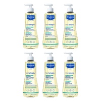 Mustela Stelatopia Cleansing Oil for Eczema-Prone Skin 500mL Pack of 6