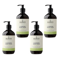 Sukin Cleansing Hand Wash Lime & Coconut 500mL Pack of 4