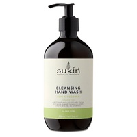 Sukin Cleansing Hand Wash Lime & Coconut 500mL