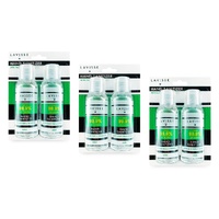 Lavisse Hand Sanitizer Twin Pack 60mL x 2 Pack Bundle of 3