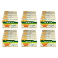 Palmolive Naturals Milk & Honey Bar Soap 10 Pack Bundle of 6