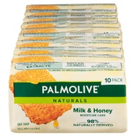Palmolive Naturals Milk & Honey Bar Soap 10 Pack