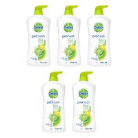 Dettol ProFresh Shower Gel Citrus Splash 950mL x 3 Bundle of 5