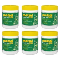 Metsal Heat Rub Cream 500g Pack of 6