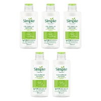 Simple Kind To Skin Eye Make-Up Remover 125mL Pack of 5