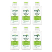 Simple Kind To Skin Eye Make-Up Remover 125mL Pack of 6