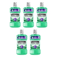Listerine Total Care Teeth Defence Mouthwash 500mL Pack of 5