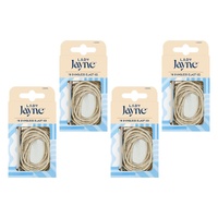 Lady Jayne Blonde Snagless Elastics 18 Pack Bundle of 4
