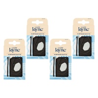 Lady Jayne Brown Snagless Elastics Pack of 4