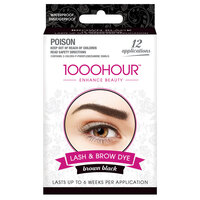 1000 Hour Eyelash & Brow Dye Kit Brown-Black