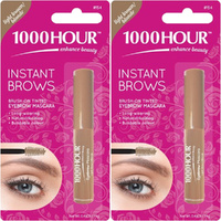 1000 Hour Instant Brows Light Bown/Blonde 2x 14g Value Pack
