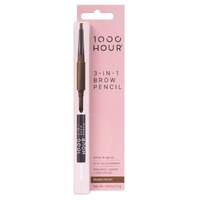 1000Hour 3-in-1 Brow Pencil Medium Brown
