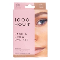 1000Hour Lash and Brow Dye Kit Light Brown Honey