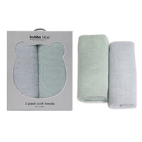Bubba Blue Boys Bath Towel 60cm x 120cm Pack Of 2