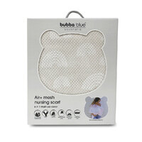 Bubba Blue Unisex Air+ Mesh Nursing Scarf 6 In 1 Multi Use Cover