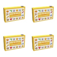 Name the Emoticon Flash Card Game Original Edition Pack of 4