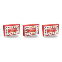 Name the Emoticon Flash Card Game Music Edition Pack of 3
