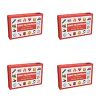 Name the Emoticon Flash Card Game Music Edition Pack of 4