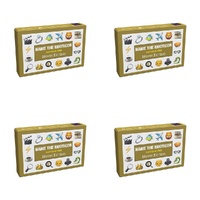 Name the Emoticon Flash Card Game Movie Edition Pack of 4