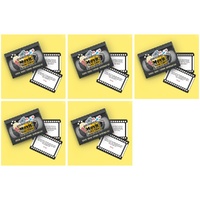 Movie Trivia Cards Game in Retro VHS Style Case Pack of 5